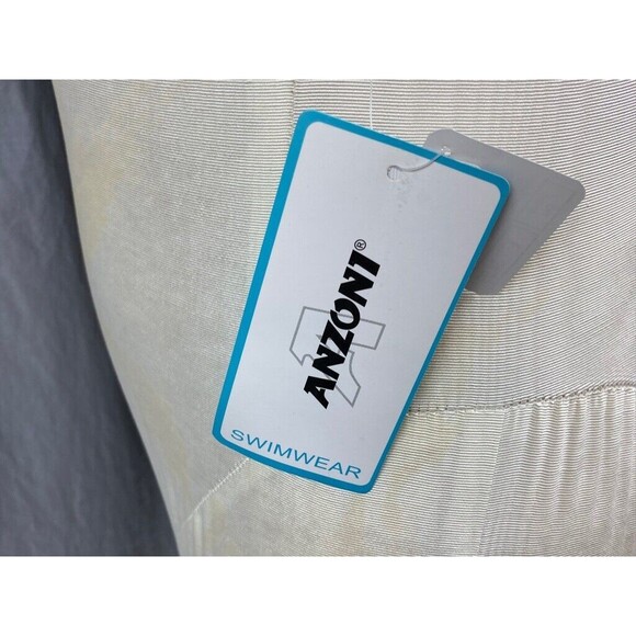 Anzoni Tankini Women's Size 44D Swim Suit Top Adjustable Straps Germany NWT - Picture 7 of 10